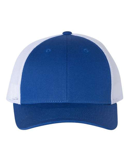 Richardson Royal/ White / M/L Richardson 115 Low Pro Trucker Cap