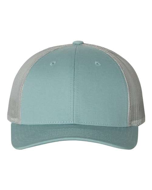 Richardson Smoke Blue/ Aluminum / M/L Richardson 115 Low Pro Trucker Cap