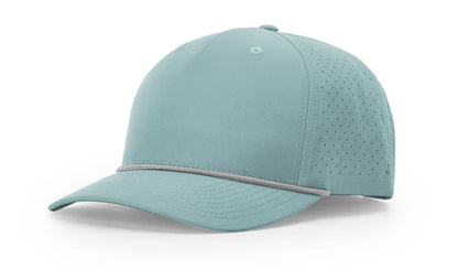 Richardson Smoke Blue/Grey-White Richardson 355 Laser Perf Performance Rope Cap