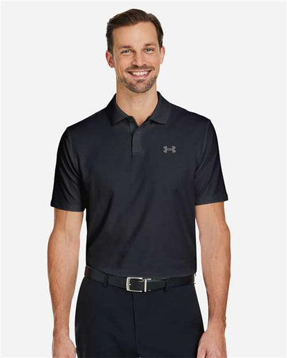 Under Armour Black/ PTC Grey / S Under Armour Men's Performance 3.0 Golf Polo