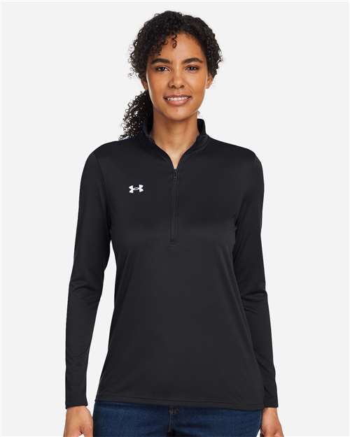 Under Armour Black/ White / XS Women's Team Tech™ Half-Zip Pullover
