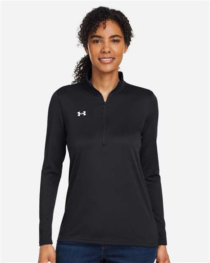 Under Armour Black/ White / XS Women's Team Tech™ Half-Zip Pullover