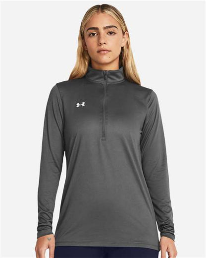 Under Armour Castlerock/ White / XS Women's Team Tech™ Half-Zip Pullover