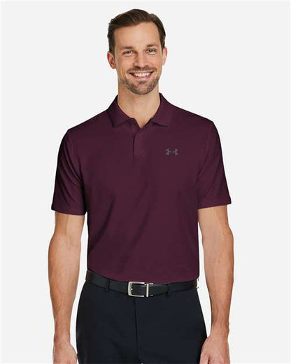 Under Armour Dark Maroon/ Pitch Grey / S Under Armour Men's Performance 3.0 Golf Polo