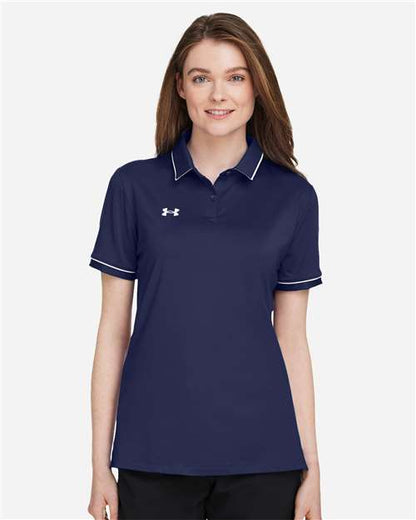 Under Armour Midnight Navy/ White / XS Under Amour Women's Tipped Teams Performance Polo