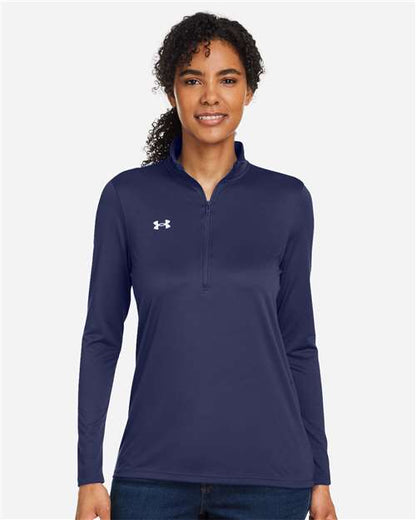 Under Armour Midnight Navy/ White / XS Women's Team Tech™ Half-Zip Pullover