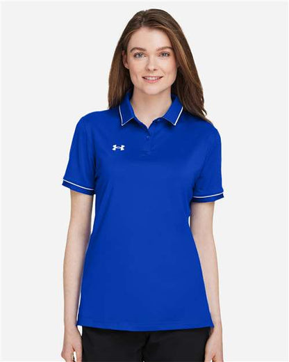 Under Armour Royal/ White / XS Under Amour Women's Tipped Teams Performance Polo