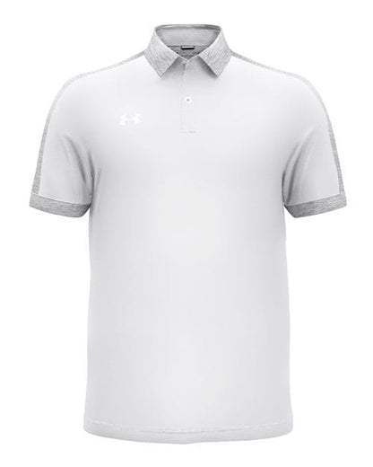 Under Armour White/ Mod Grey / S Under Amrour Men's Trophy Level Polo
