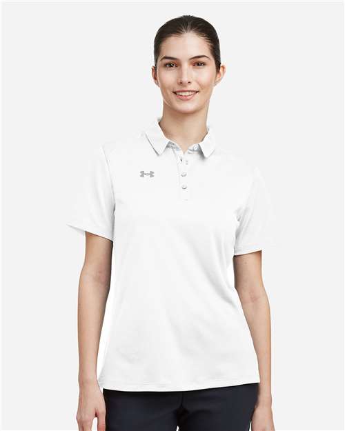 Under Armour White/ Mod Grey / XS Under Amour Women's Tech™ Polo