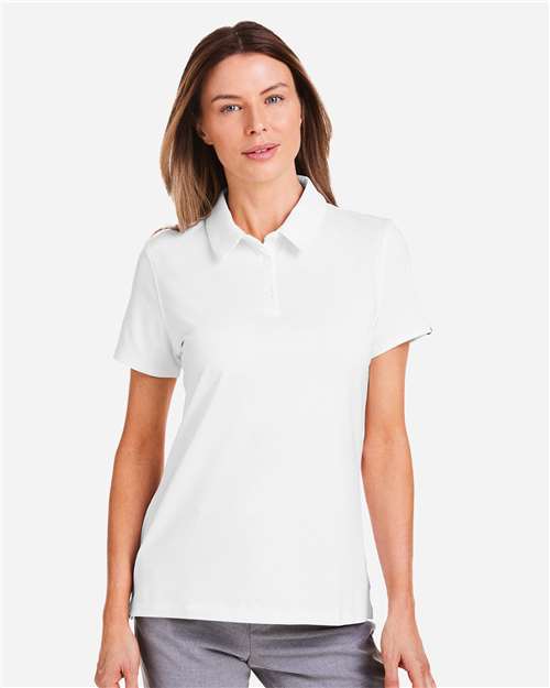 Under Armour White/ White / XS Under Armour Women's Recycled Polo