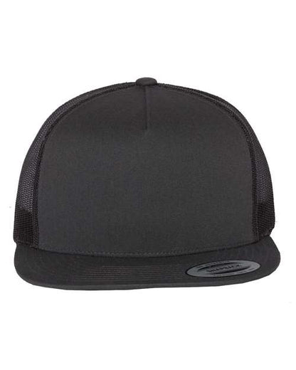 YP Classics Charcoal / Adjustable Five-Panel Classic Trucker Cap