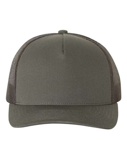 YP Classics Charcoal / Adjustable Five-Panel Retro Trucker Cap