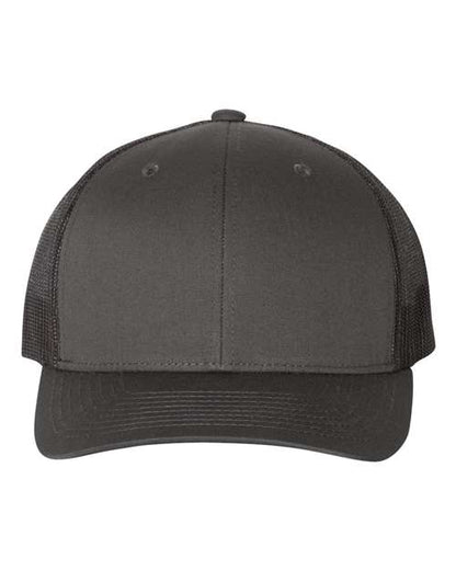 YP Classics Charcoal/ Black / Adjustable Retro Trucker Cap