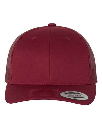 YP Classics Cranberry / Adjustable Retro Trucker Cap