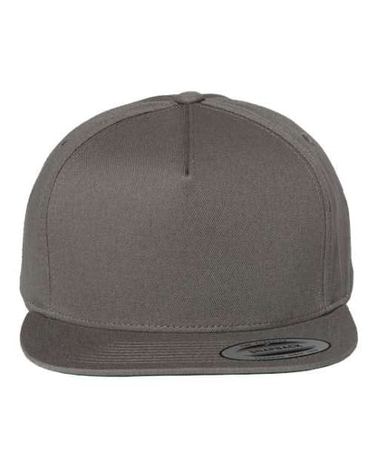 YP Classics Dark Grey / Adjustable Five-Panel Cotton Twill Snapback Cap