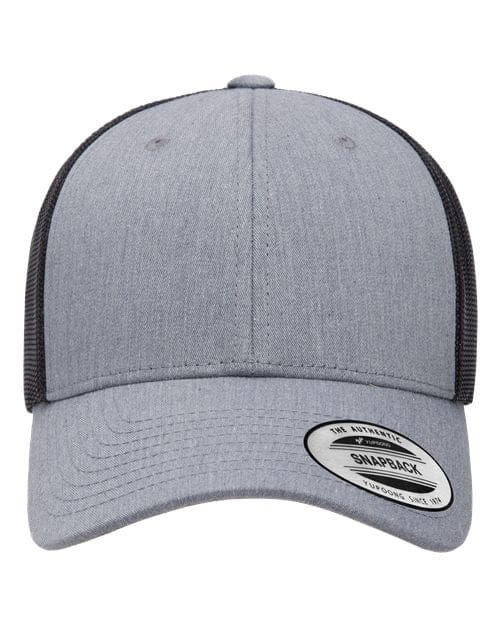 YP Classics Heather/ Black / Adjustable Elite Cap