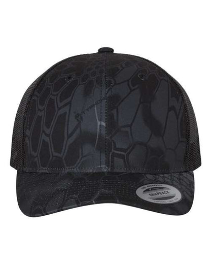 YP Classics Kryptek Typhon / Adjustable Retro Trucker Cap
