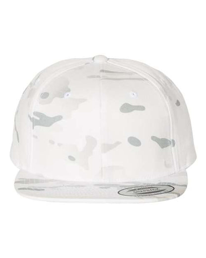 YP Classics Multicam Alpine / Adjustable Premium Flat Bill Snapback Cap