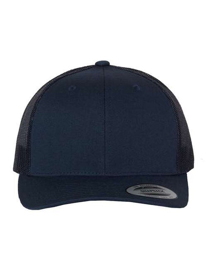 YP Classics Navy / Adjustable Retro Trucker Cap