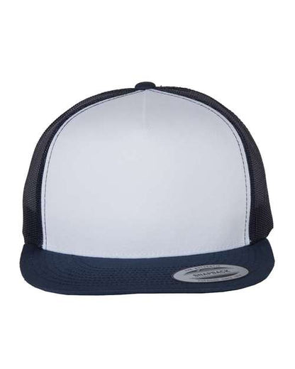YP Classics Navy/ White/ Navy / Adjustable Five-Panel Classic Trucker Cap