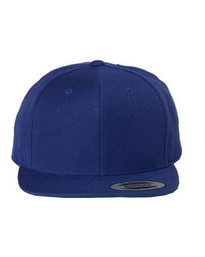 YP Classics Royal Blue / Adjustable Premium Flat Bill Snapback Cap