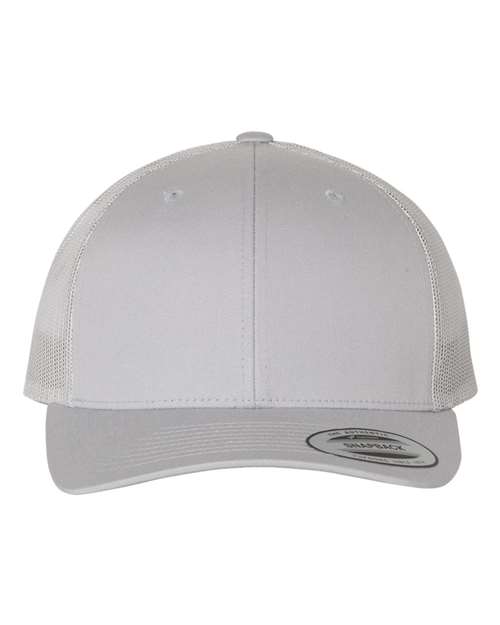 YP Classics Silver / Adjustable Retro Trucker Cap