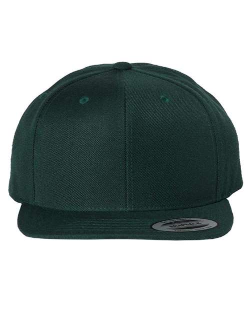 YP Classics Spruce / Adjustable Premium Flat Bill Snapback Cap