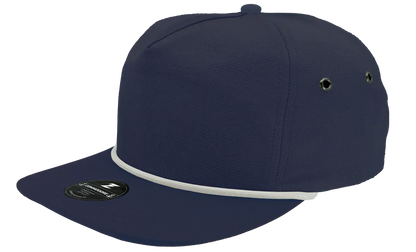 Zapped Headwear Navy - White rope Zapped Commodore